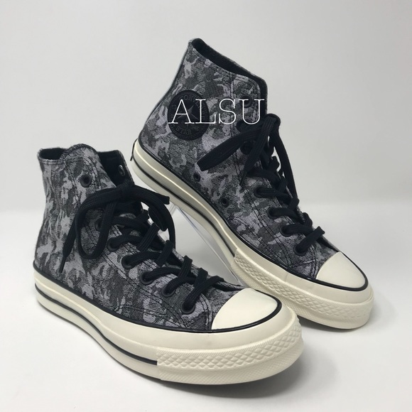 Converse Chuck 70 HI Wolf Grey Black W AUTHENTIC - Picture 2 of 8